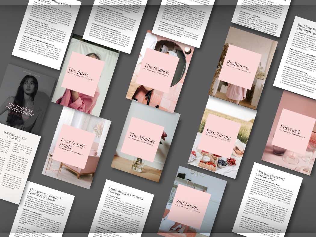 The Fearless Entrepreneur eBook with Images