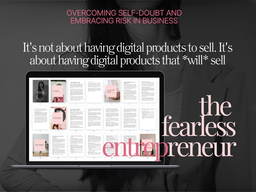 The Fearless Entrepreneur eBook with Images