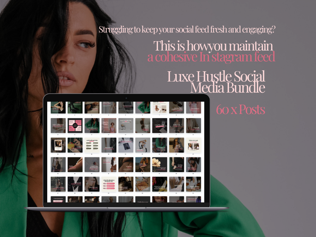 Luxe Hustle Social Media Bundle ✨