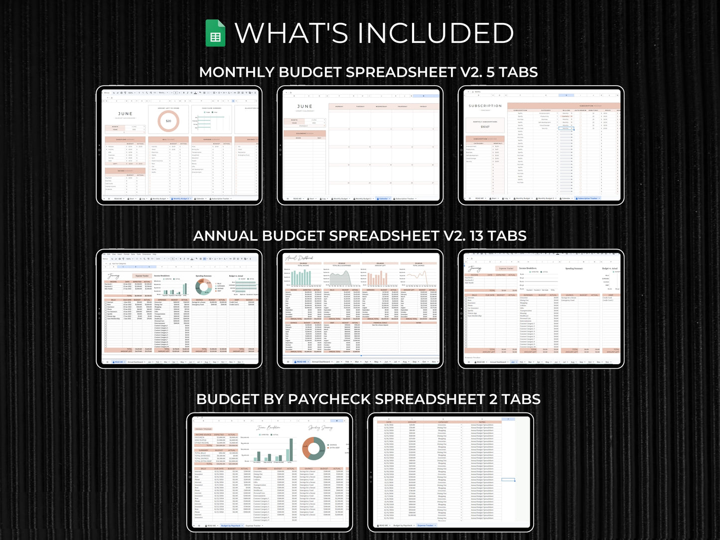 MRR Ultimate 15 Google Sheets Bundle (72 Tabs)