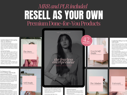 The Fearless Entrepreneur eBook with Images