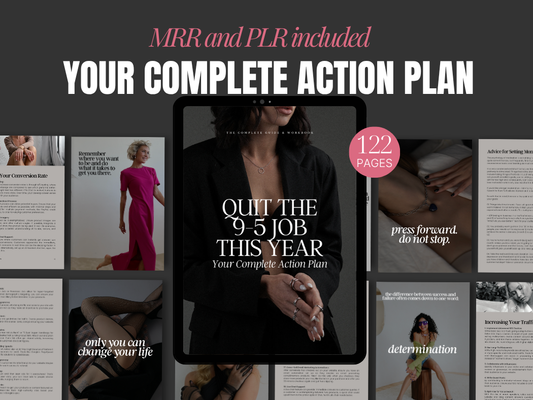 Quit The 9-5 This Year: Action Plan 🚀