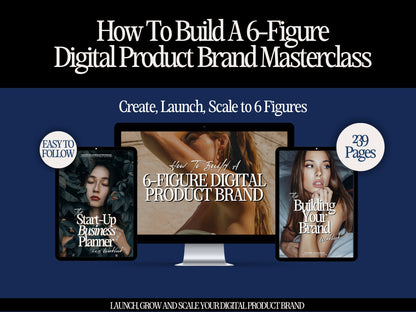 Building a 6-Figure Digital Product Brand