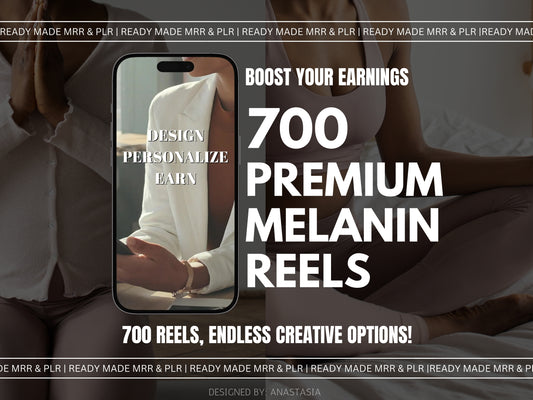 700 Melanin Lifestyle Stock Video Reels Bundle