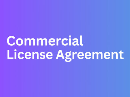 Commercial License Agreement