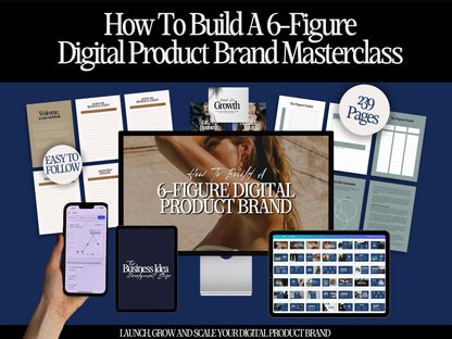 Building a 6-Figure Digital Product Brand