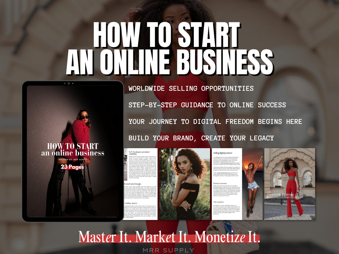 How To Start An Online Business with MRR