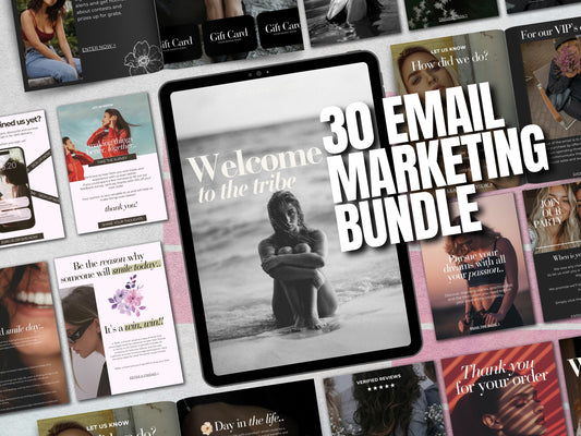 30 Email Marketing Bundle Mix & Match