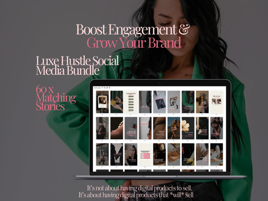 Luxe Hustle Social Media Bundle ✨