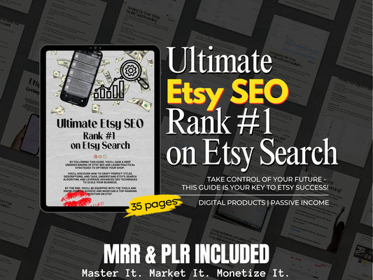 Ultimate Etsy SEO Guide: Rank #1 on Etsy Search & Boost Sales