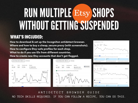 Run Multiple Etsy Shops Without Getting Suspended